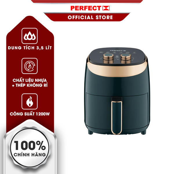 Nồi chiên không dầu perfect pf-g03g 3,5l