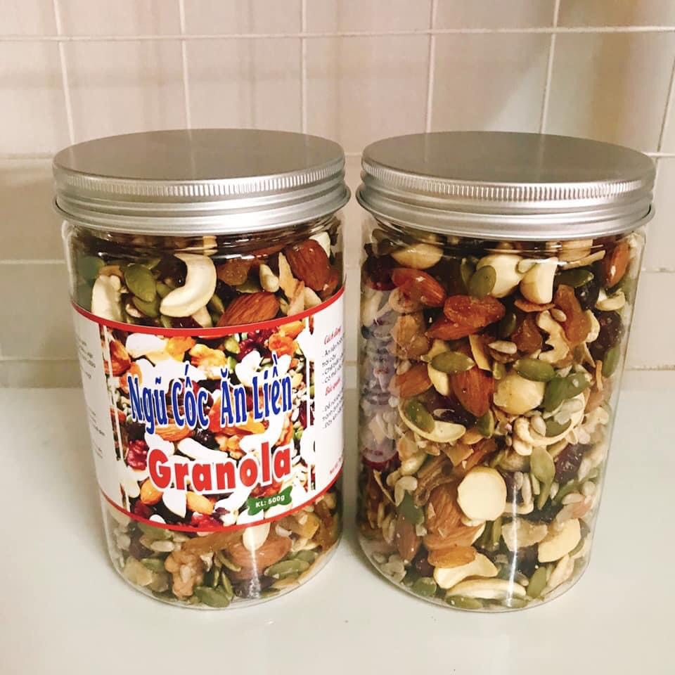 Granola siêu hạt nướng mật ong