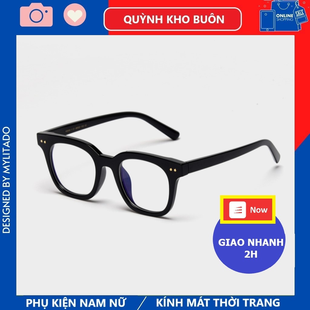 Kính mát south side chữ V nam nữ bản 2021 chống UV400 gọng vuông nhiều màu sắc thời trang 3331
