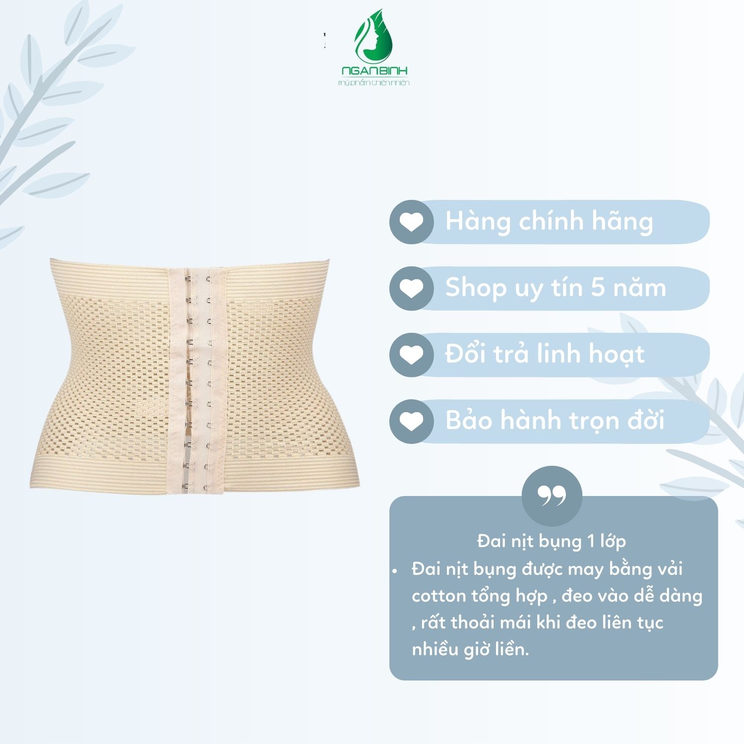 Đai nịt giảm mỡ bụng,gen nịt bụng nam nữ,nịt bụng eo thon cho mẹ sau sinh