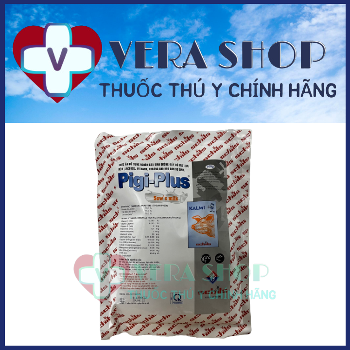Pigi plus 500g - bổ sung sữa cho heo mẹ, thay thế sữa mẹ cho heo con,cừu, dê, bê, nghé - sỉ lẻ thuốc thú y