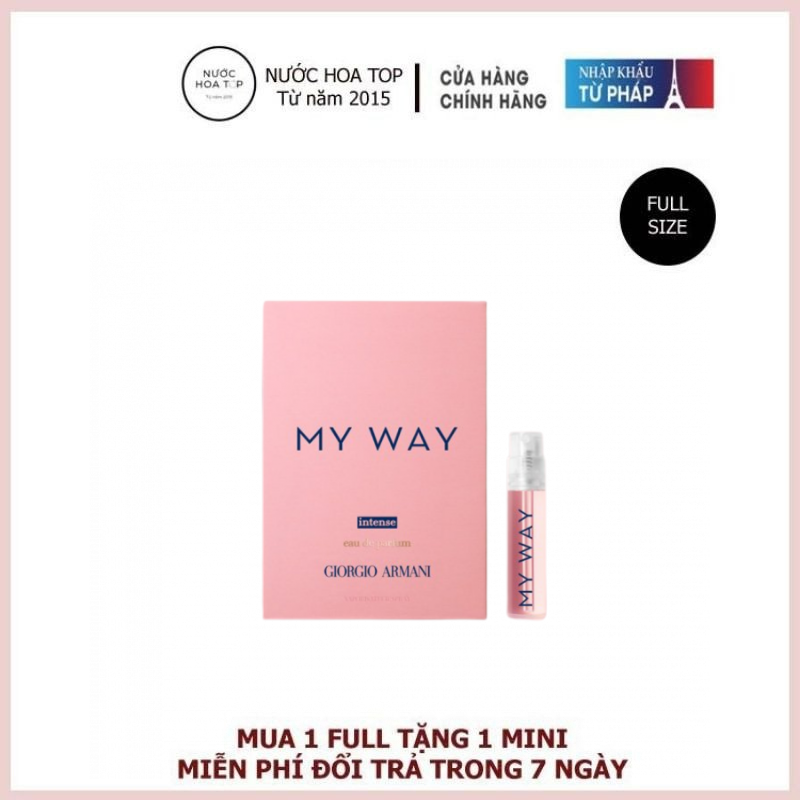 Nước hoa giorgio armani, nước hoa vial giorgio armani my way edp 2ml - nước hoa chính hãng - freeship