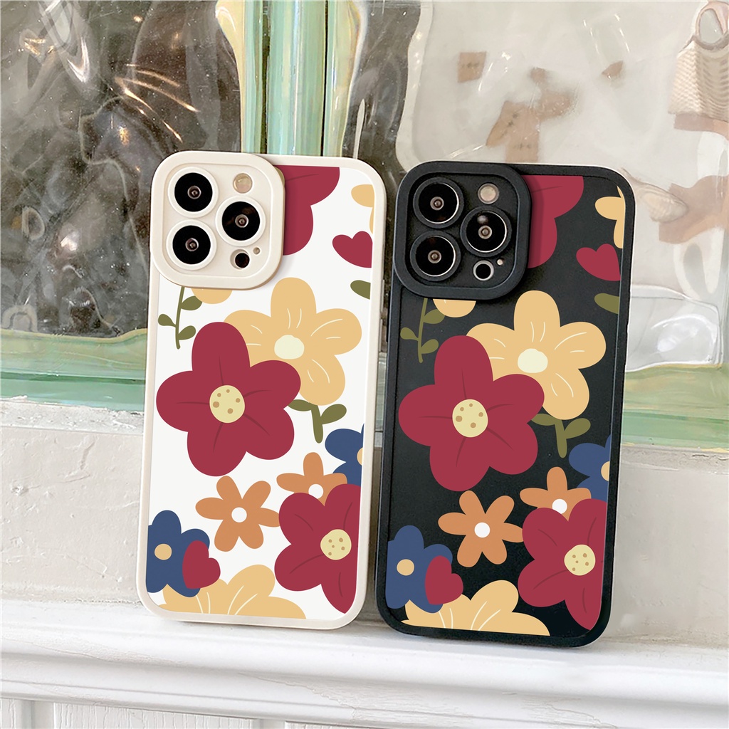 Ốp lưng iphone red flow cạnh vuông 6/6plus/6s/6splus/7/7plus/8/8plus/x/xr/xs/11/12/13/pro/max/plus/promax cvl116