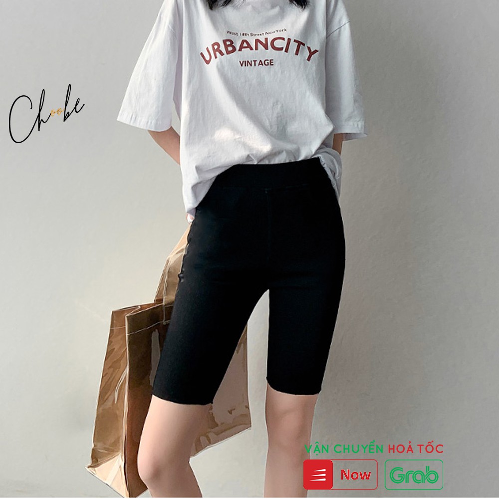 Quần legging lửng ,ngố nữ cạp chun vải thun co giãn tốt dáng ôm