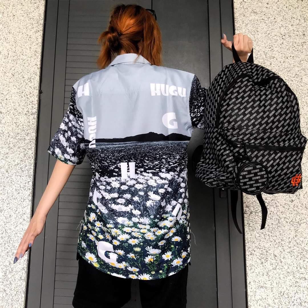 [HCM]Áo sơ mi nam nữ in hình HOA CÚC HUGU cực hot