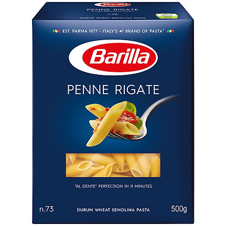 Mỳ nui ống tre barilla penne 500g