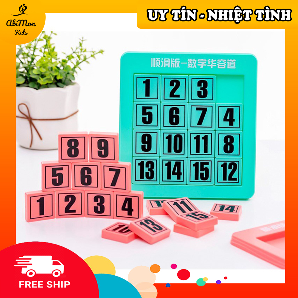 🌻 bảng trượt số logical thinking cho bé ☘️ montessori cao cấp ✨ đồ chơi gỗ - giáo dục - an toàn - thông minh