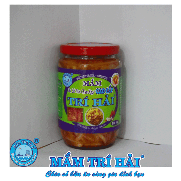 Mắm đu đủ tôm chua ngọt Trí Hải, dùng trong bữa cơm gia đình, làm món gia vị cho các bữa tiệc sang trọng..., hoặc làm quà tặng người thân, bạn bè, đồng nghiệp