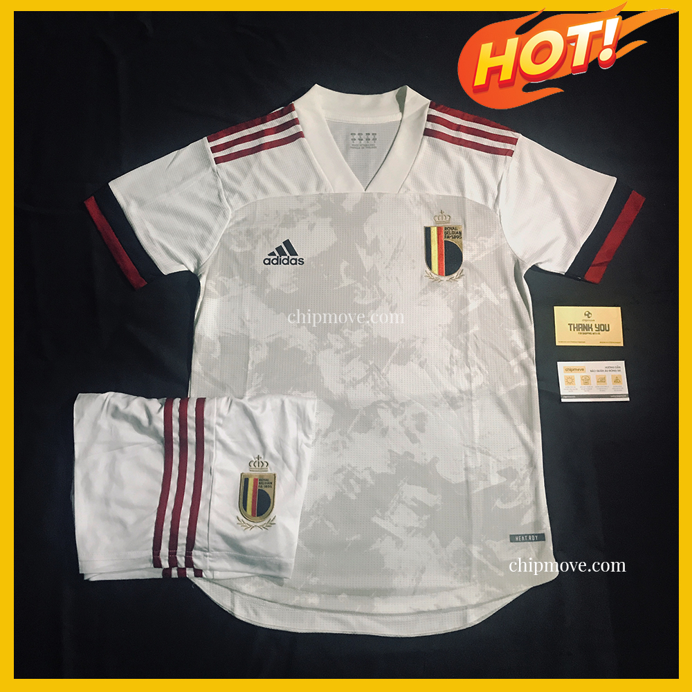 Bộ áo bóng đá tuyển Bỉ sân khách mới 2021 Thái cao cấp