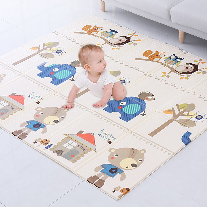 [HOT DEAL] Thảm xốp lót sàn,thảm xốp cho bé,chiếu xốp,Thảm trải sàn xốp XPE - thảm cho bé 2 mặt phủ Silicone Hàn Quốc mẫu đẹp chống thấm tuyệt đối, chống ngã, cho bé tập bò kèm túi