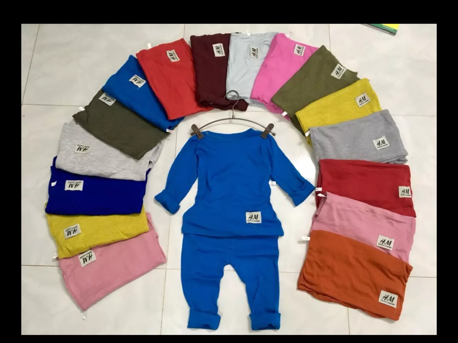 Combo 3 bộ thun quần dài, tay dài cho bé trai và bé gái (18-30kg)