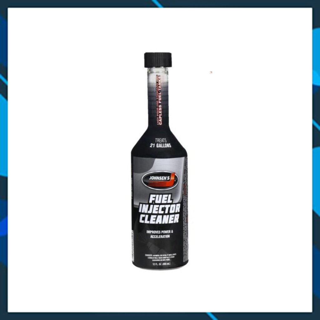 Phụ gia súc béc xăng ô tô từ Mĩ Johnsen's Fuel Injector Cleaner 355ml