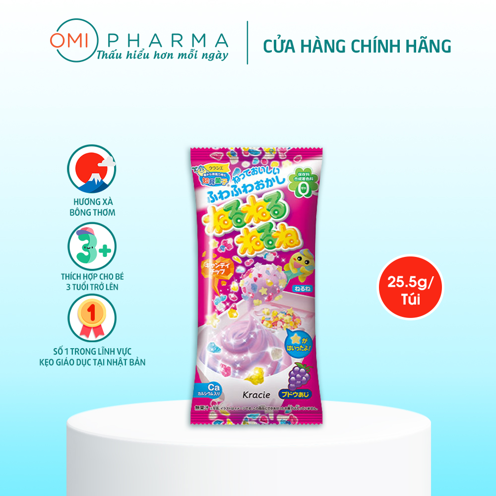 Kẹo Giáo Dục Vị Nho S Select Nhật Bản Nerunerunerune Grape Phát Triển Trí Não Cho Bé