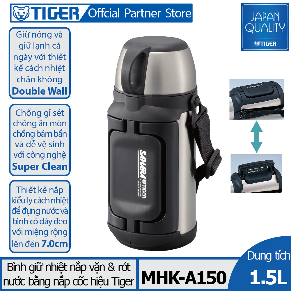 Bình giữ nhiệt tiger mhk-a150 - hàng chính hãng