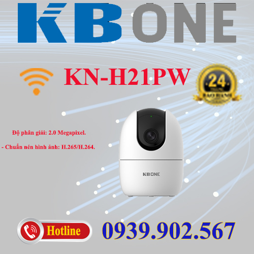 Camera ip hồng ngoại không dây 2.0 megapixel kbvision kbone kn-h21pw