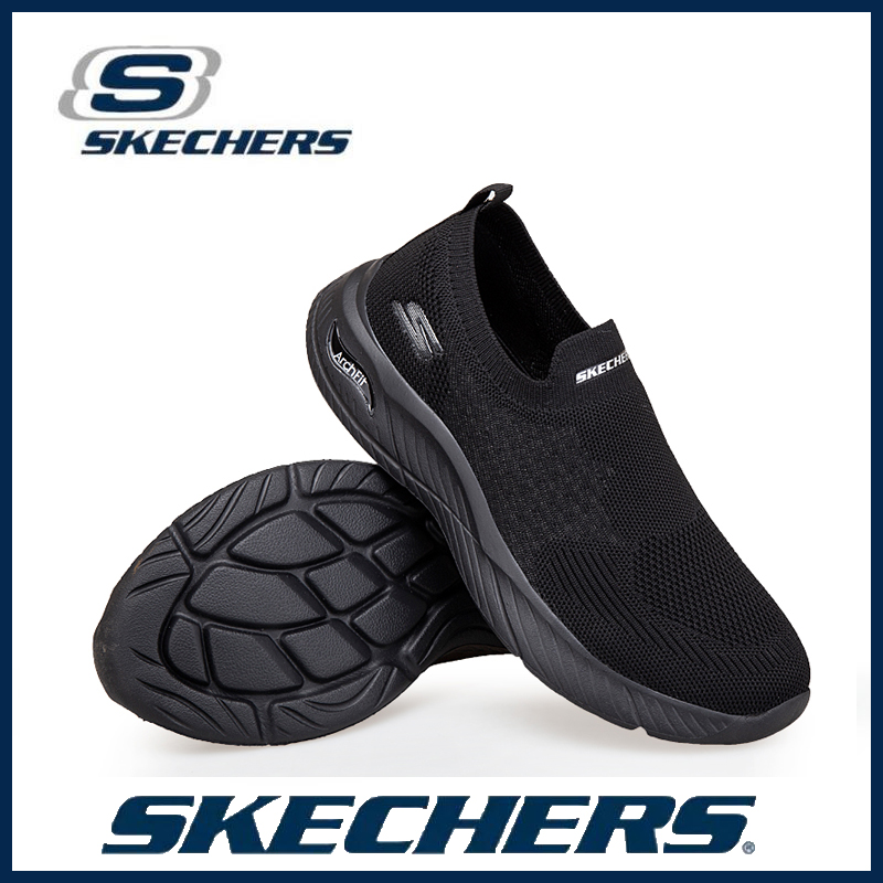 Skechers_new go walk 5 giày nữ giày thể thao nam giày chạy bộ nữ giày thể thao đen
