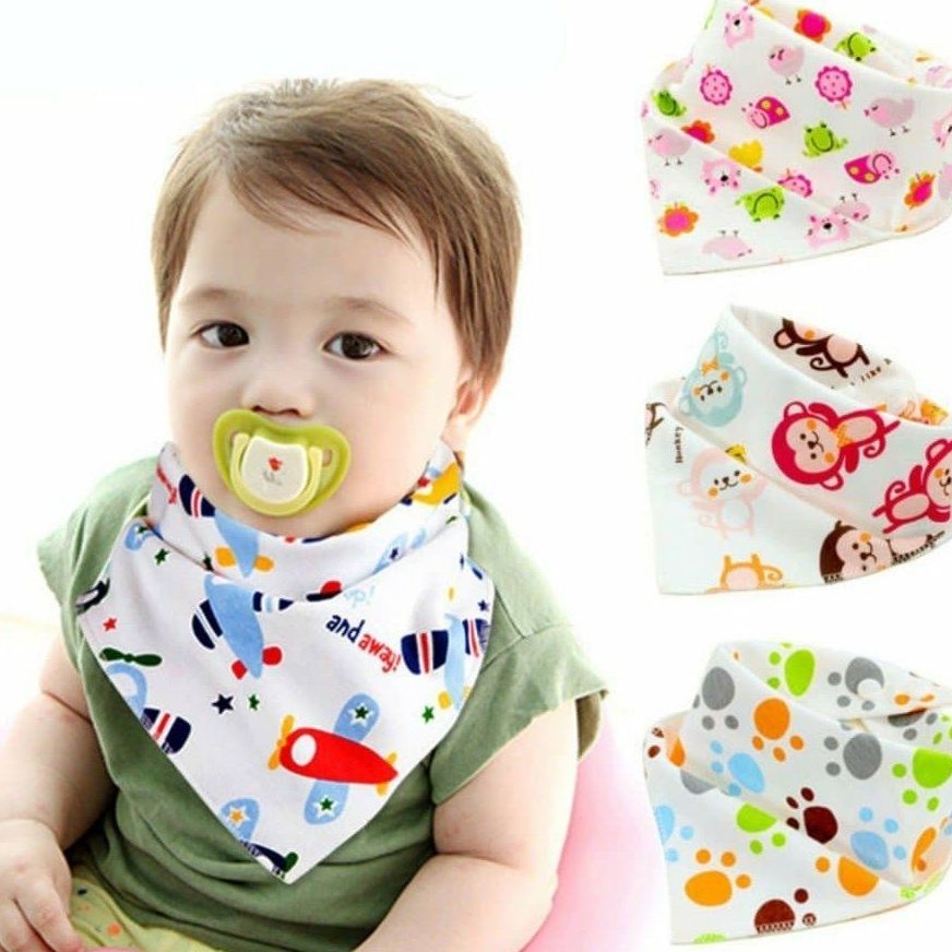 Combo 5 yếm xô 4 lớp cho bé