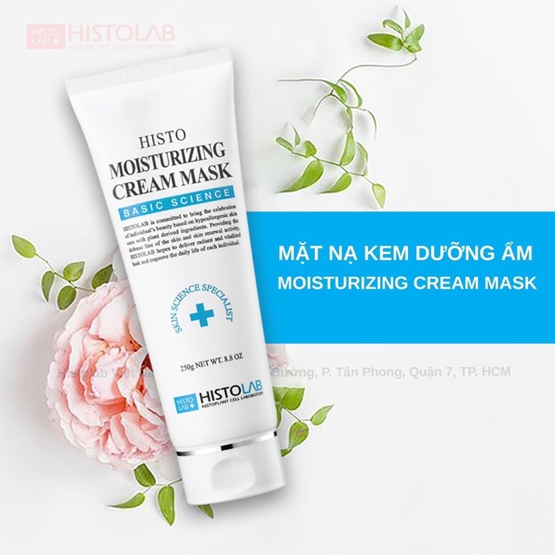 Mặt nạ kem dưỡng ẩm histolab moisturizing cream mask 250g