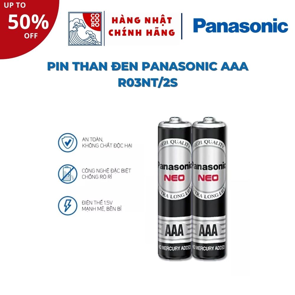 Pin AAA Panasonic chính hãng độ bền cao