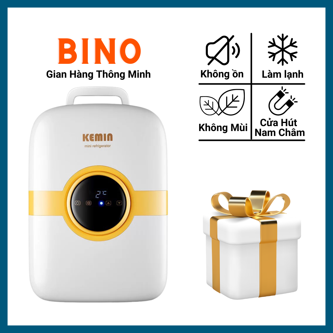 Tủ lạnh mini kemin dung tích 22l trữ sữa mẹ,đựng mỹ phẩm Bảo hành 1 đổi 1 trong 30 ngày