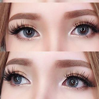 [HCM]lens xám tây sử dụng 1 năm tặng kèm khây đựng