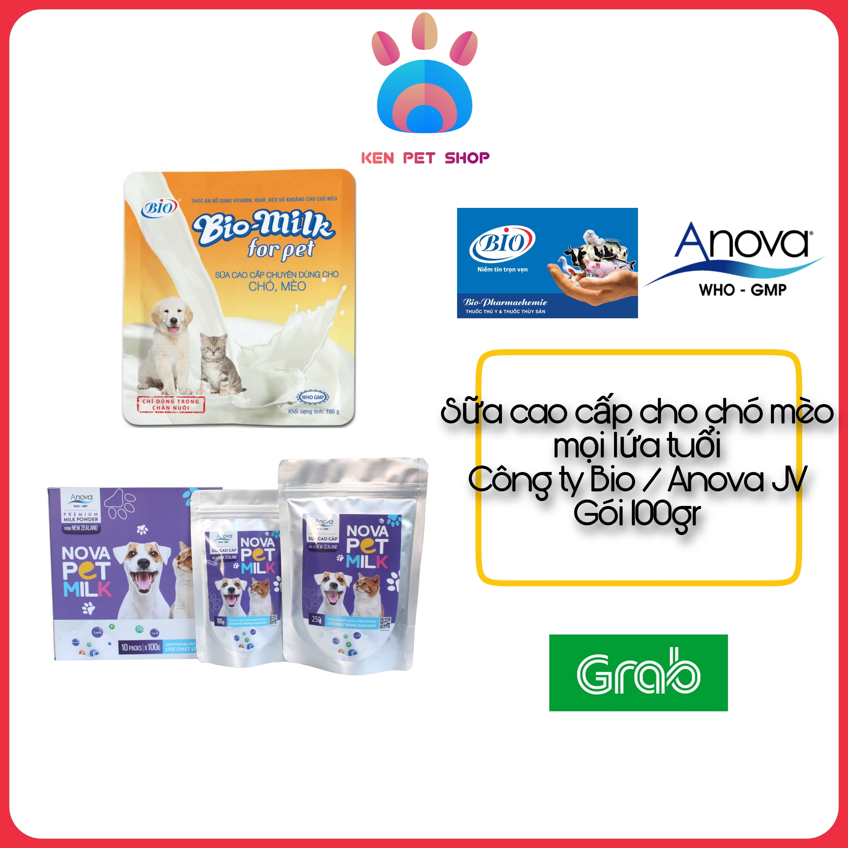 Sữa cao cấp chuyên dùng cho chó, mèo