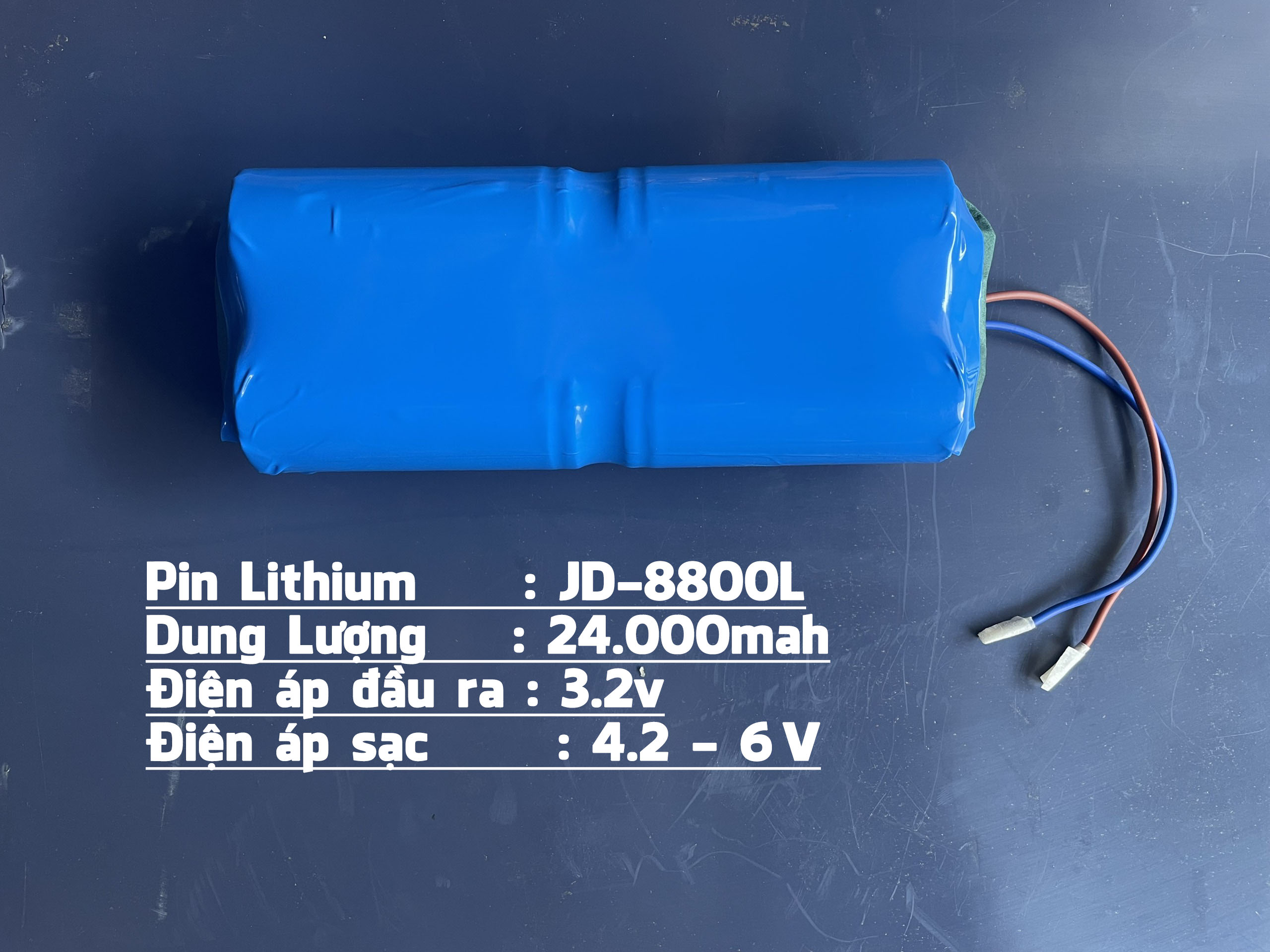 Pin 36250 đèn năng lượng mặt trời công ty jindian đã có mạch bảo vệ 1s