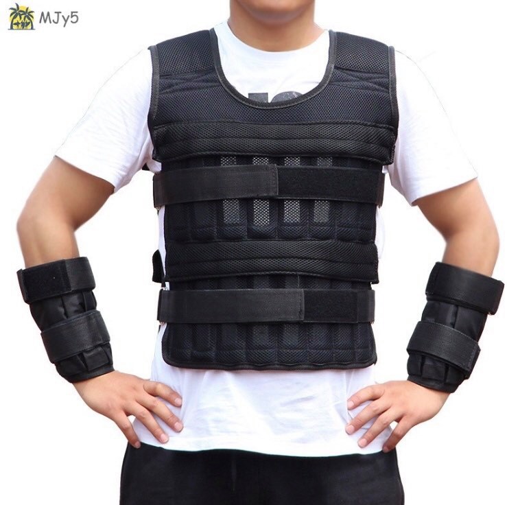 20Kg Trọng Vest, Áo Khoác Có Thể Điều Chỉnh Trọng Lượng, Tập Thể Dục Weightloading Vest Đấm Bốc Đào Tạo Áo Ghi Lê