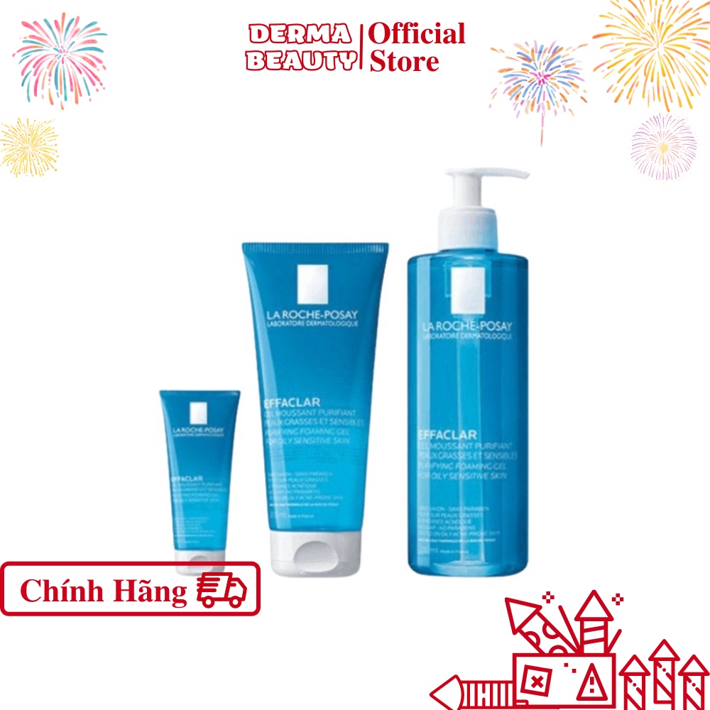 Sữa rửa mặt la roche-posay - gel rửa mặt dành cho da dầu, da nhạy cảm