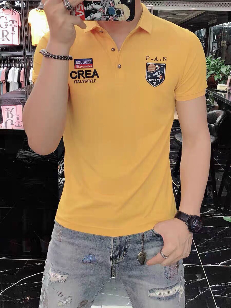 Áo Thun Nam P.A.N Đẹp Có Cổ Tay Ngắn Vải Cotton Cao Cấp - ATN22