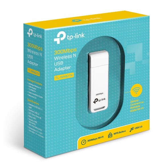 [HCM]Card mạng không dây TP-Link TL-WN821N  (Trắng)