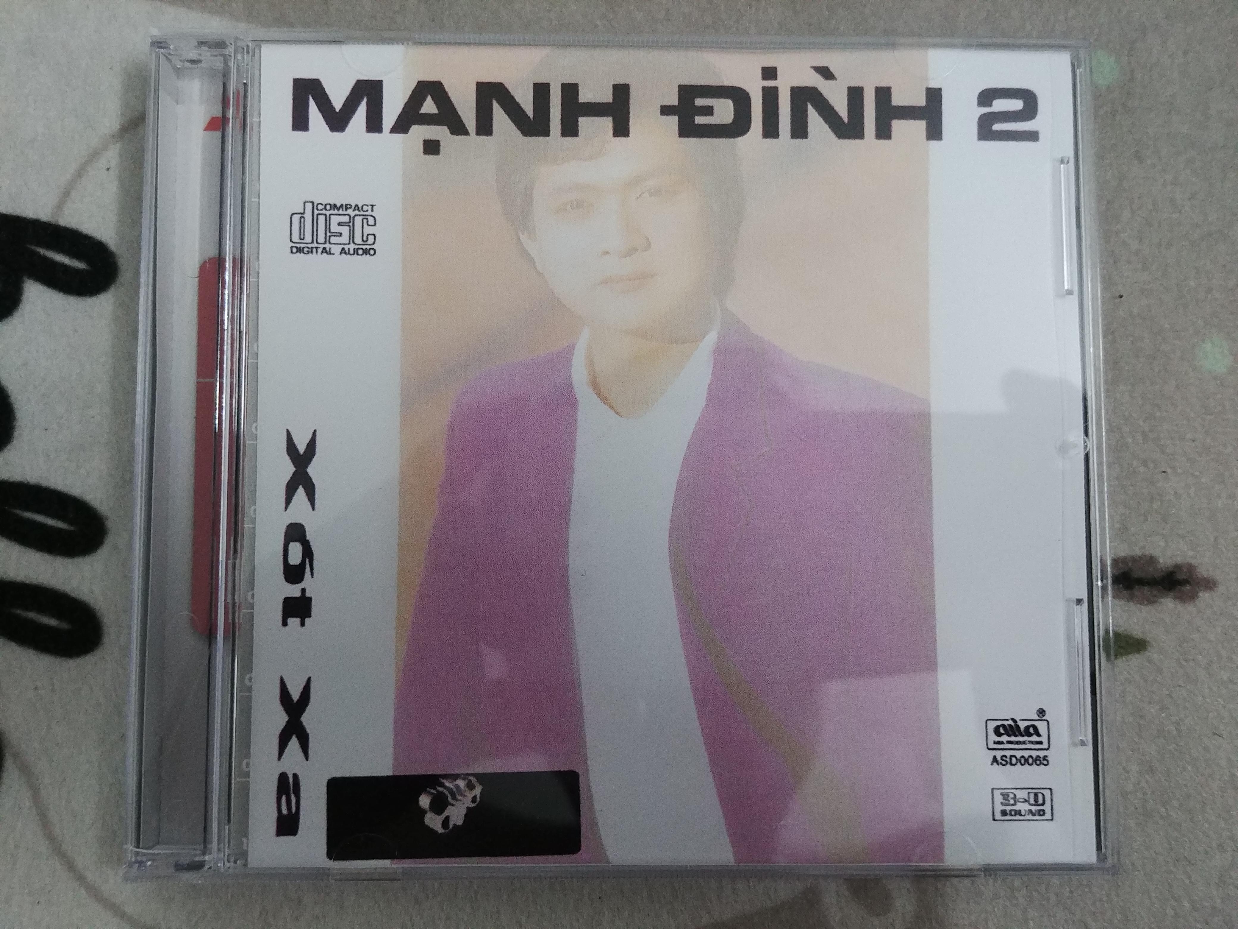 CD Xót Xa - Mạnh Đình 2  - phono mitsubishi