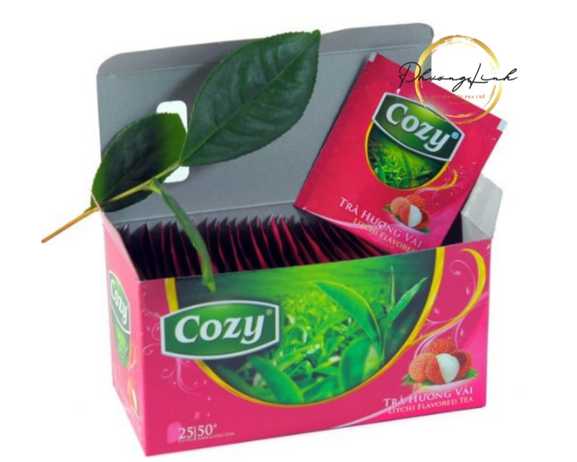 Trà Cozy túi lọc 2g gói hộp 25 gói đủ mùi|dâu chất lượng đảm bảo an toàn cho người dùng và cam kết hàng đúng như mô tả