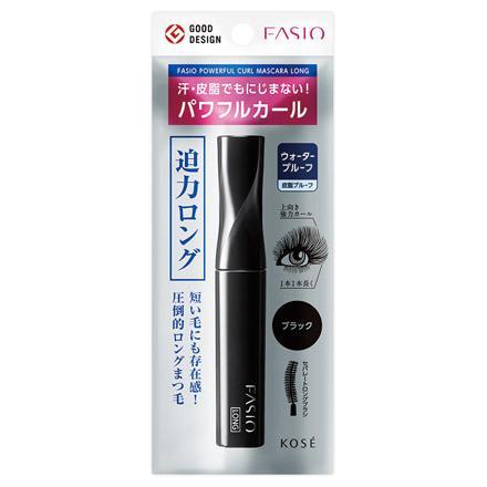 Mascara làm cong và dài mi Kose Fasio Powerful Curl Mascara Long