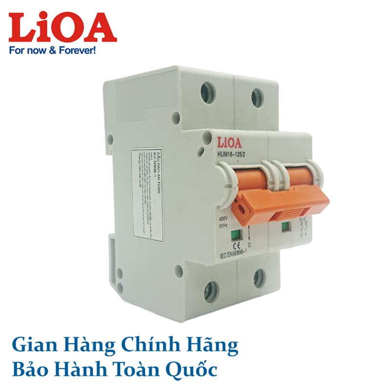 Aptomat lioa 2 cực 75a dòng cắt 4,5ka
