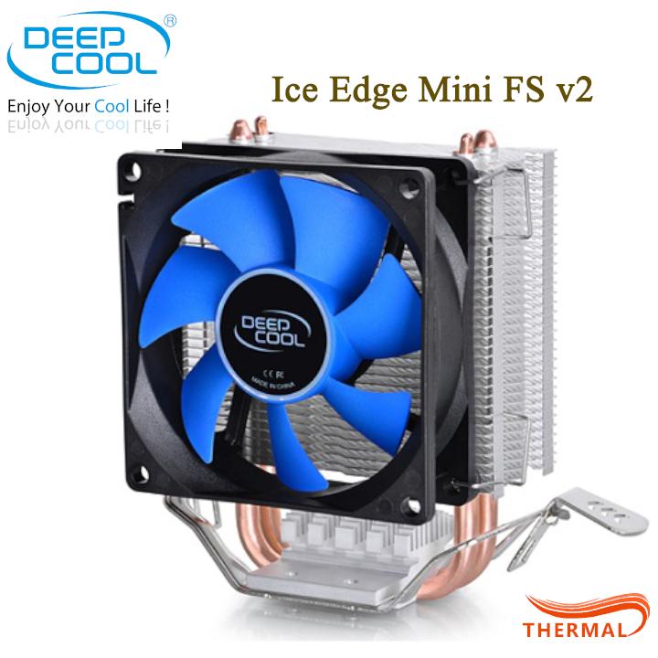 Quạt tản nhiệt Deepcool Ice Edge Mini FS v2 - 2 ống đồng, Quạt quay êm