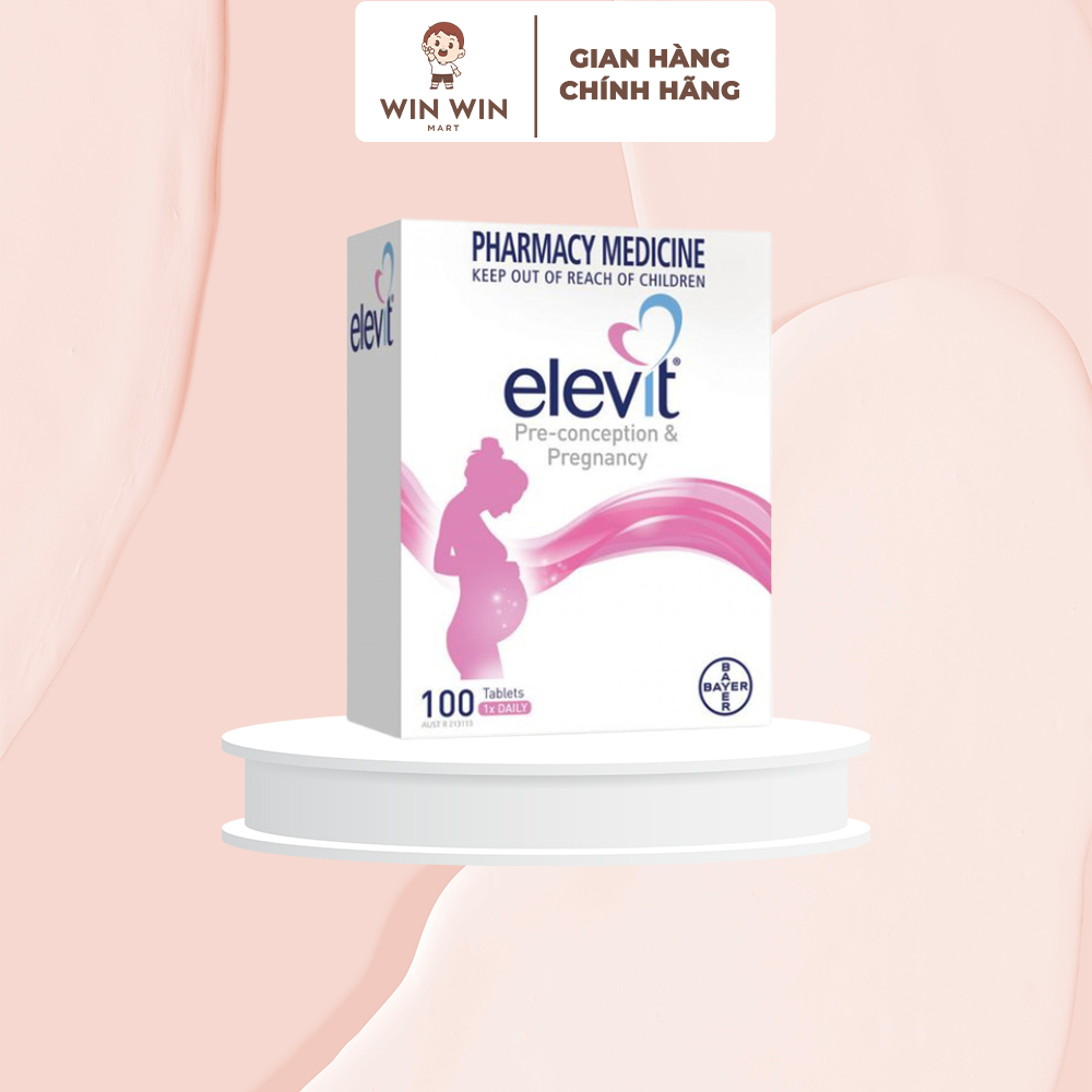 Vitamin Cho Mẹ Sắp Mang Thai Và Mang Thai Elevit Pre-Conception & Pregnancy 100 Viên