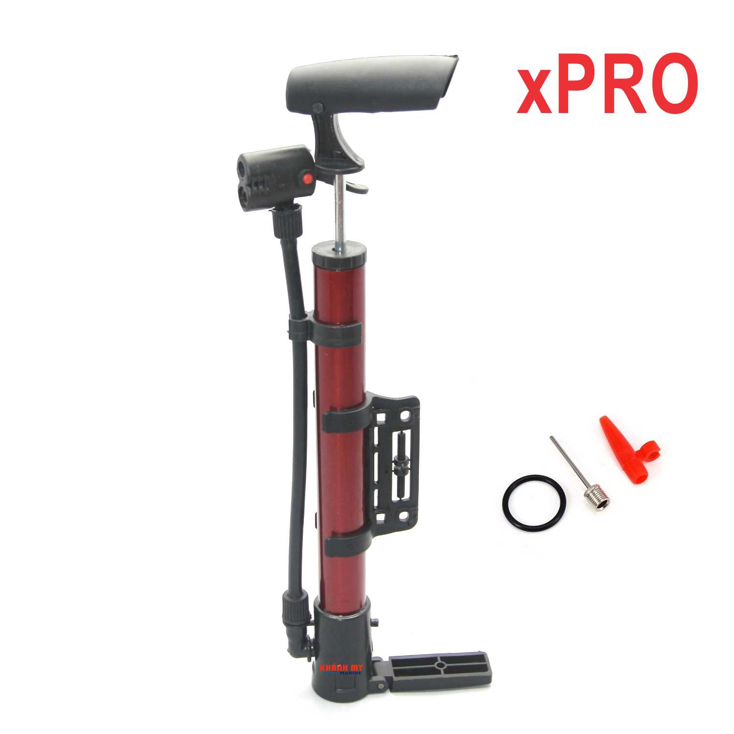 Bơm Xe Đạp và Xe Máy xPRO: Tiện Lợi và Dễ Dàng Mang Theo - Tặng Kèm Kim Bơm Banh, Đầu Bơm Bóng, Thú Nhúng