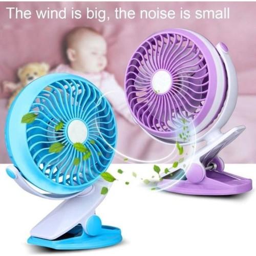 [HCM]Quạt lồng kẹp bàn xoay 360 độ MU  quạt mini kẹp bàn xoay 360 độ
