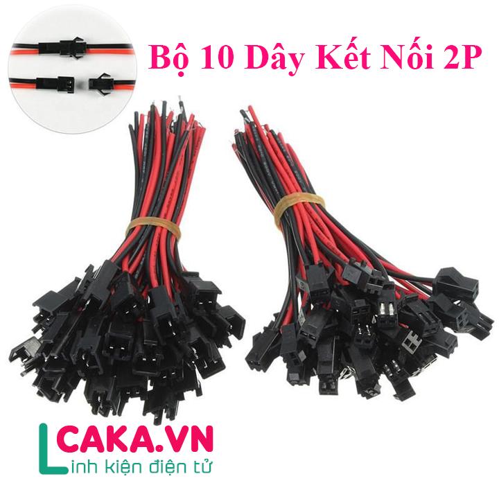 Jack kết nối 2P bộ 10 sợi, Dây kết nối 2P
