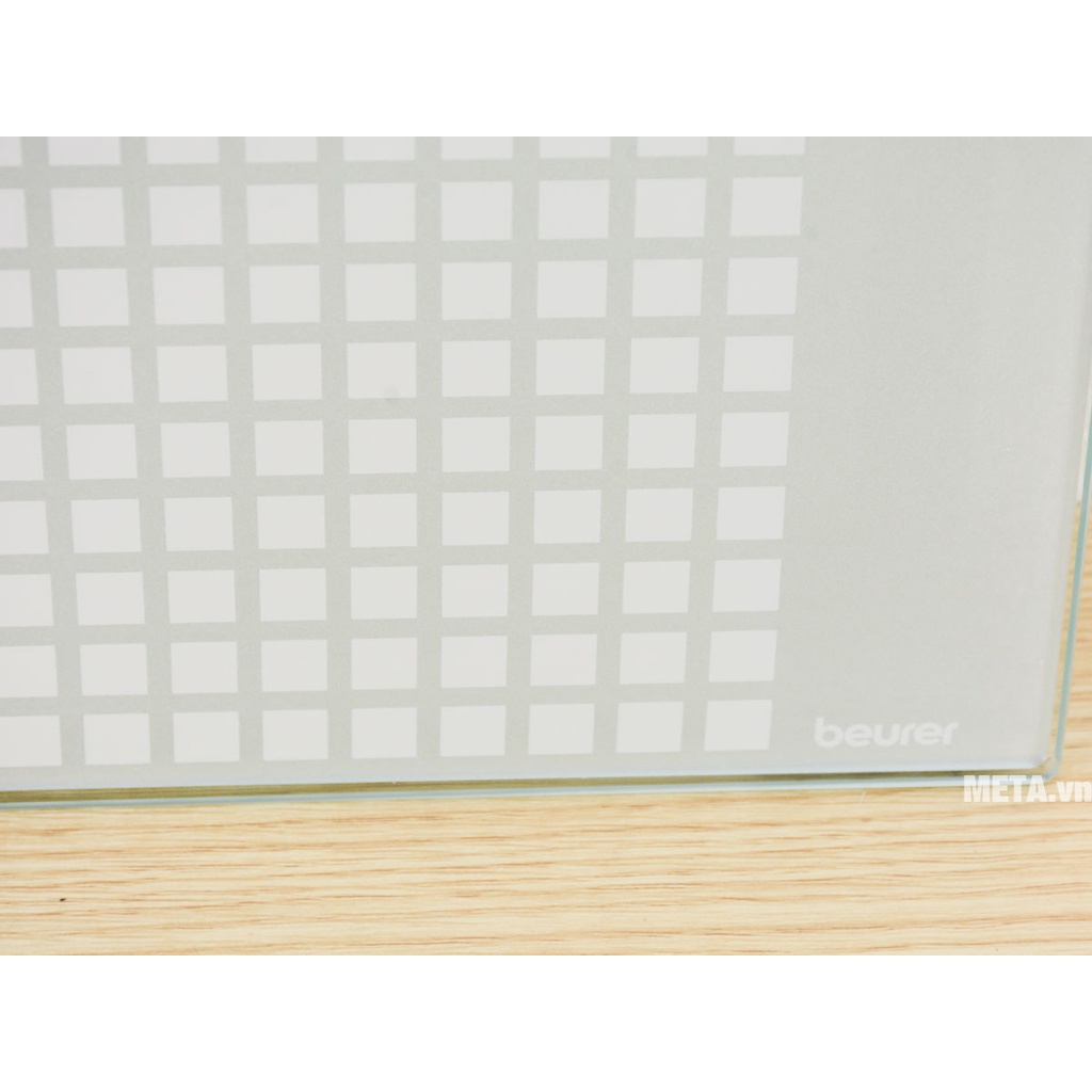 Cân sức khỏe điện tử Beurer GS206 - Mặt kính cường lực, kích thước 30x30 cm, màu xanh lam
