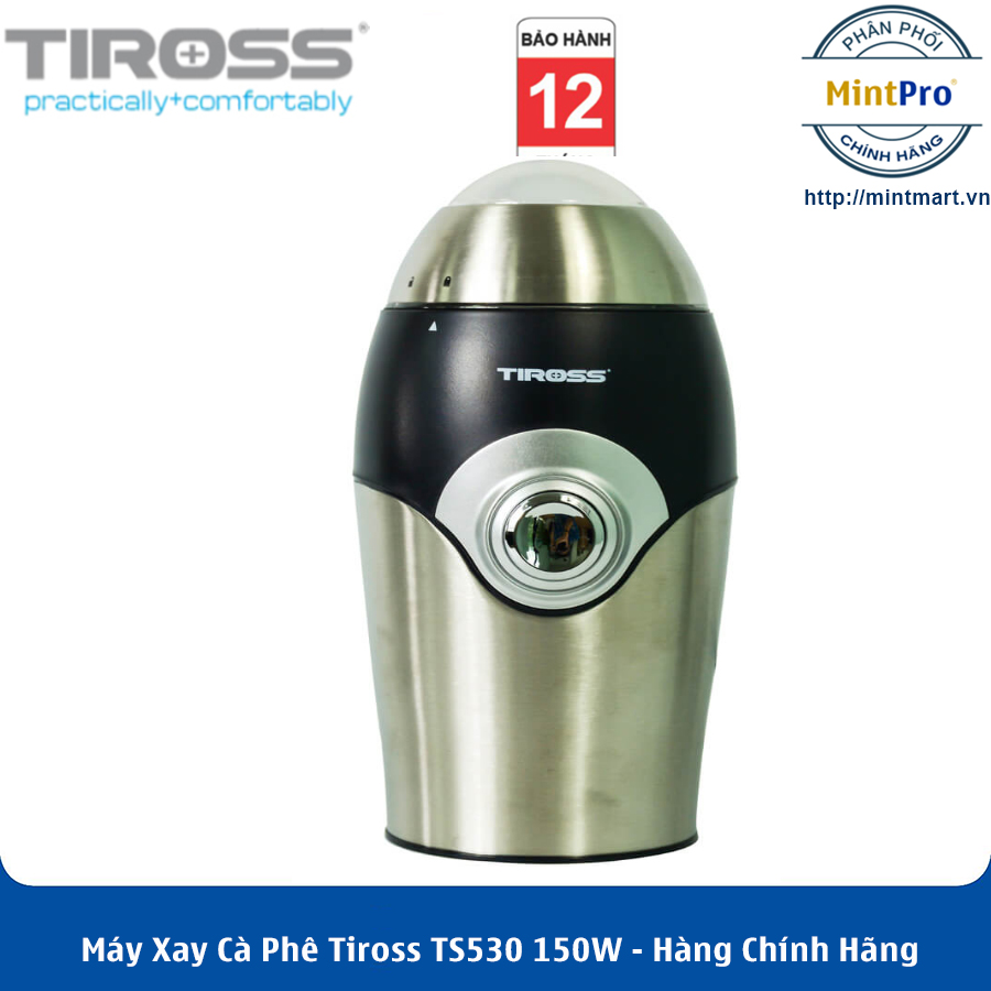 Máy xay cà phê tiross ts530 150w - hàng chính hãng