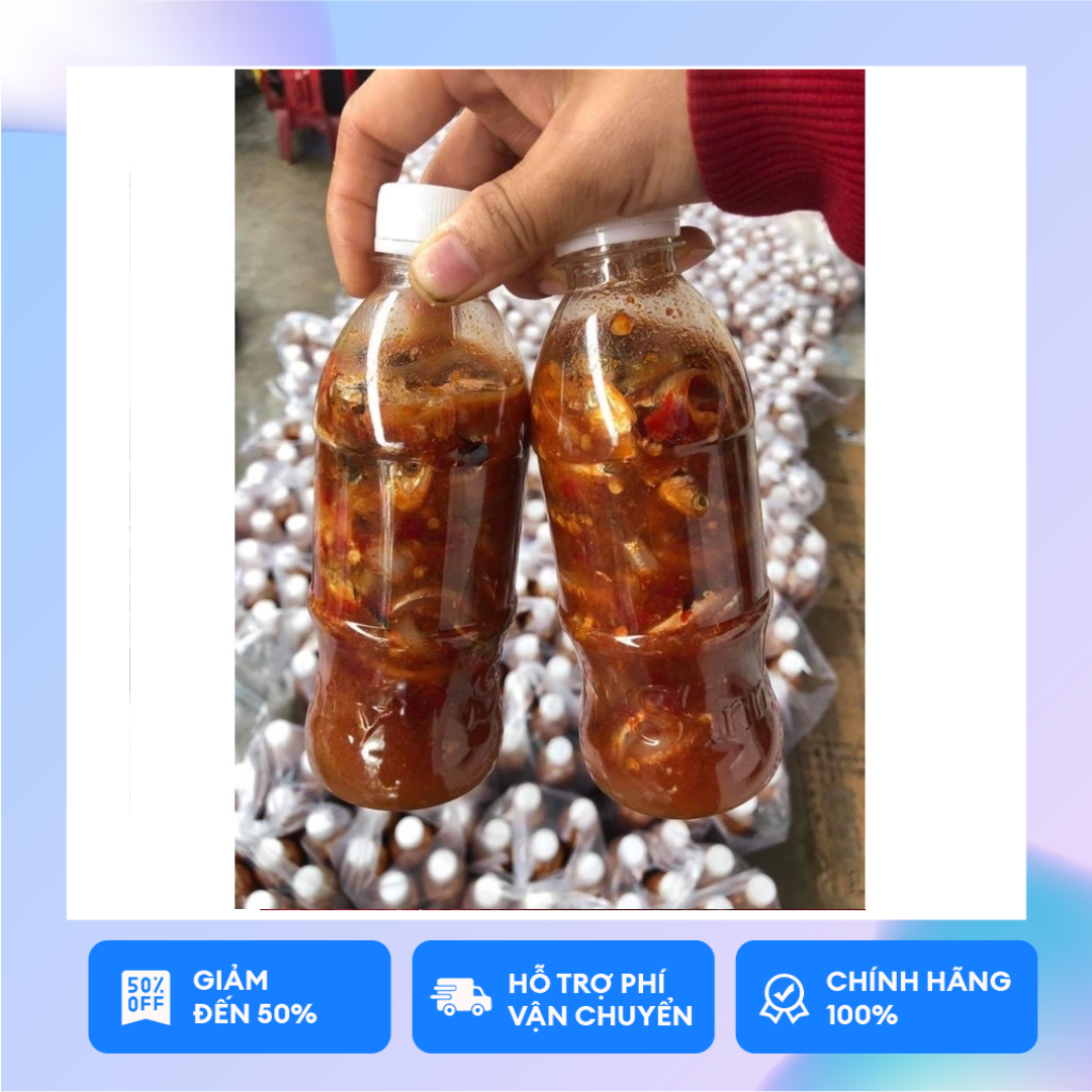 Combo 5 chai Mắm cá cơm Đặc Sản Cam Ranh Khánh Hòa