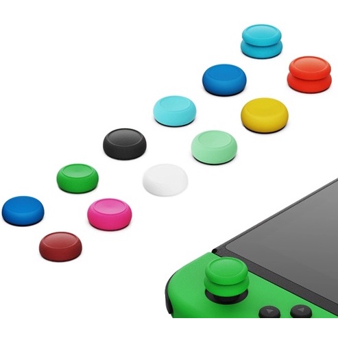 Bộ combo 3 cặp nút bọc Analog thương hiệu Skull & Co xịn sò cho máy game Nintendo Switch v1,v2 / Lite / OLED