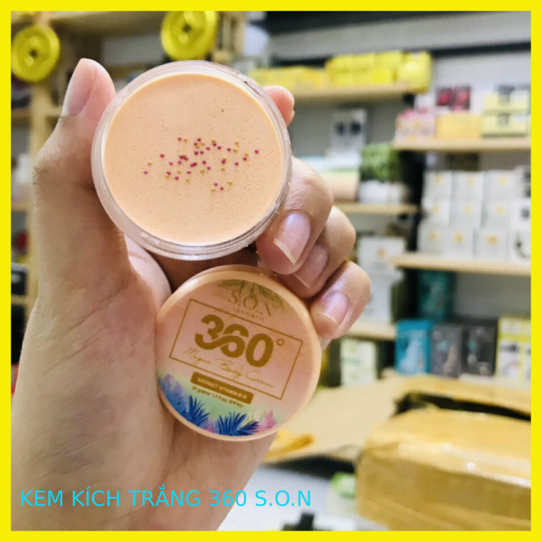 Kem body kích trắng 360 độ mini - Kích trắng 360 - S.O.N Group - Hàng Chính hãng