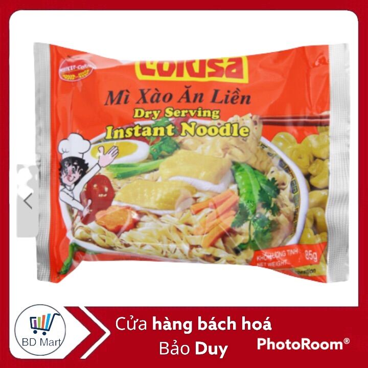 Thùng 15/30 gói mì xào cao cấp miliket 85g 21804