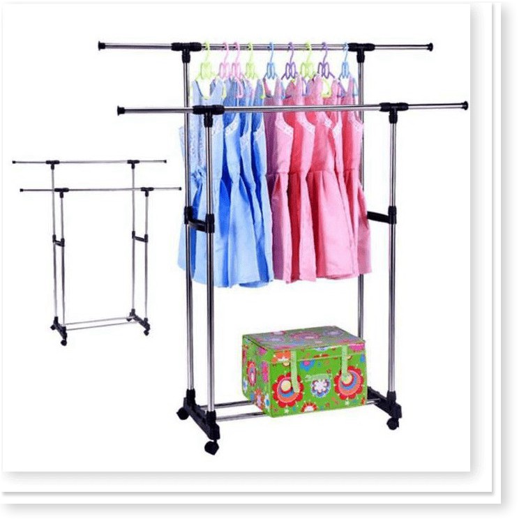 Sào phơi inox chắc chắn treo quần áo, cây phơi đồ inox, sào phơi đồ, giá treo quần áo bằng inox