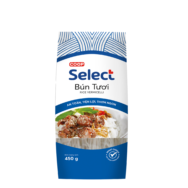 Bún tươi co.op select đặc biệt 450g
