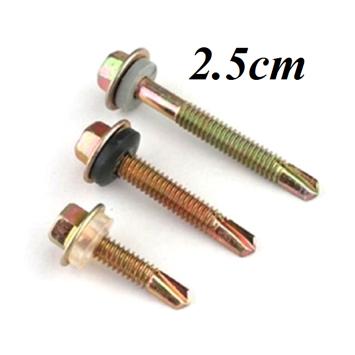 2.5 cm - 50 con vít bắn tôn
