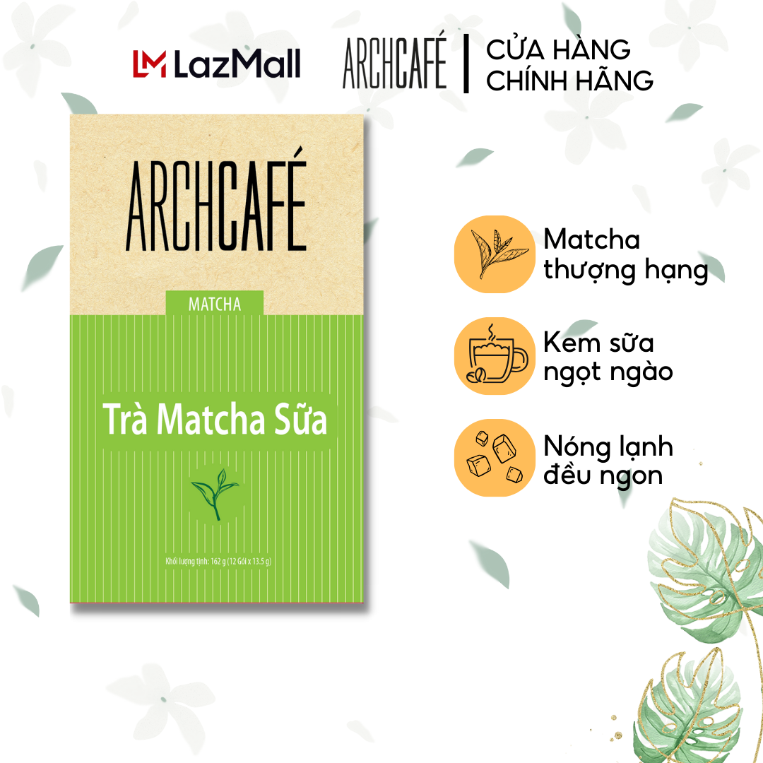 Trà Matcha Sữa - Trà hoà tan Archcafé